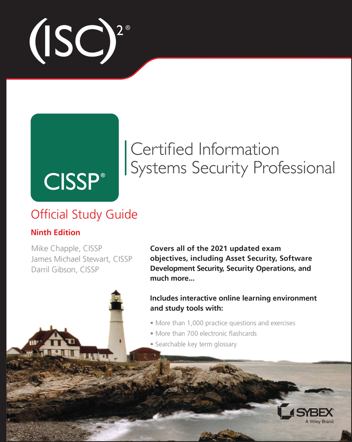 Книга  (ISC)2 CISSP Certified Information Systems Security Professional Official Study Guide созданная James Michael Stewart, Mike Chapple, Darril Gibson, Wiley может относится к жанру зарубежная компьютерная литература. Стоимость электронной книги (ISC)2 CISSP Certified Information Systems Security Professional Official Study Guide с идентификатором 65593006 составляет 4691.51 руб.