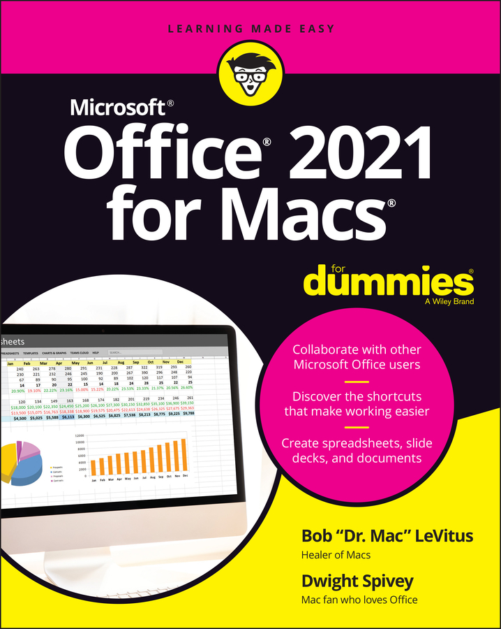 Книга  Office 2021 for Macs For Dummies созданная Bob LeVitus, Dwight Spivey, Wiley может относится к жанру программы. Стоимость электронной книги Office 2021 for Macs For Dummies с идентификатором 67418404 составляет 2012.88 руб.