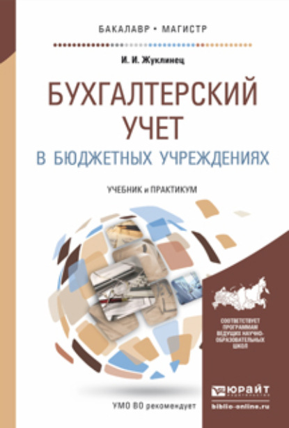 Бухгалтерский учет в бюджетных учреждениях. Учебник и практикум для бакалавриата и магистратуры
Бухгалтерский учет в бюджетных учреждениях. Учебник и практикум для бакалавриата и магистратуры