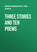 Three Stories and Ten Poems