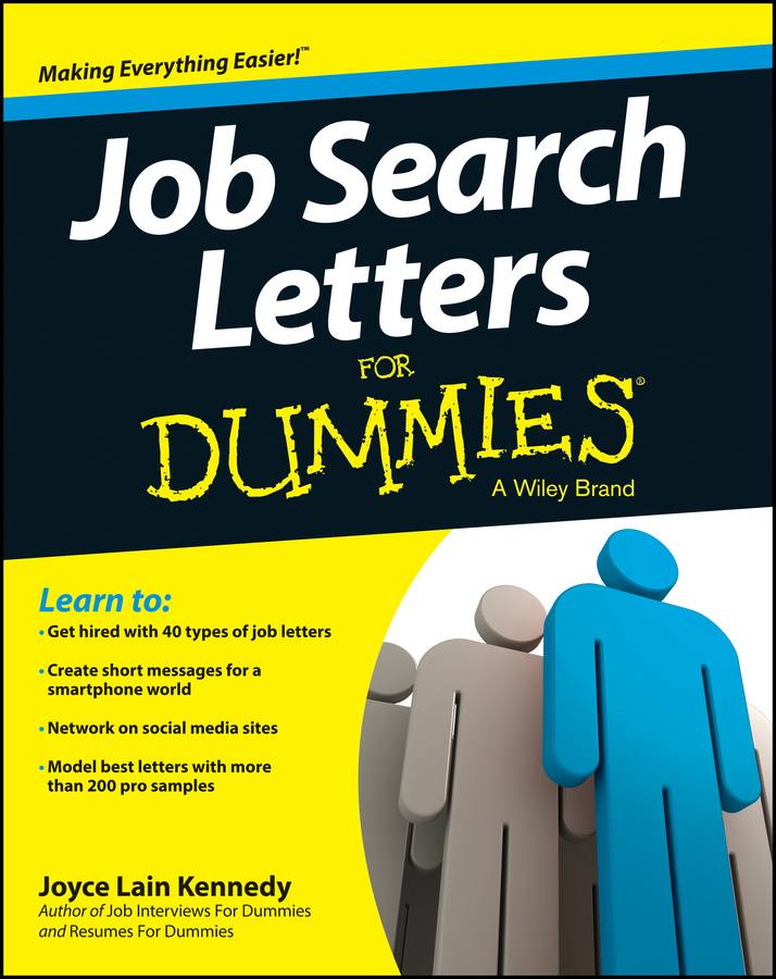 Joyce Lain Kennedy Job Search Letters For Dummies