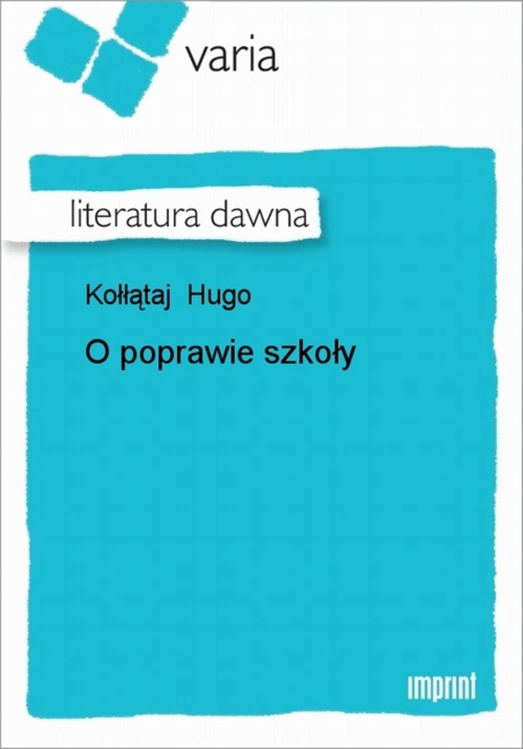 O poprawie szkoły