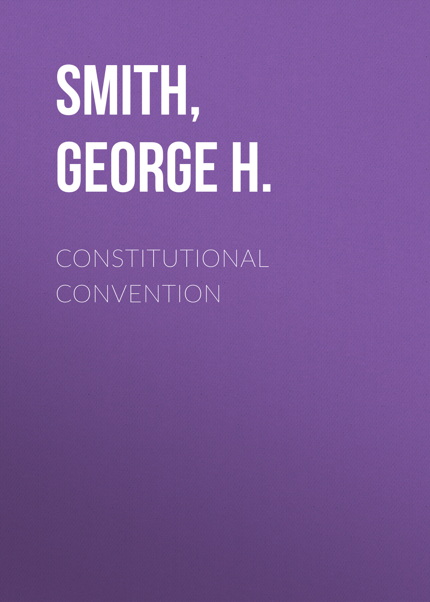 Constitutional Convention