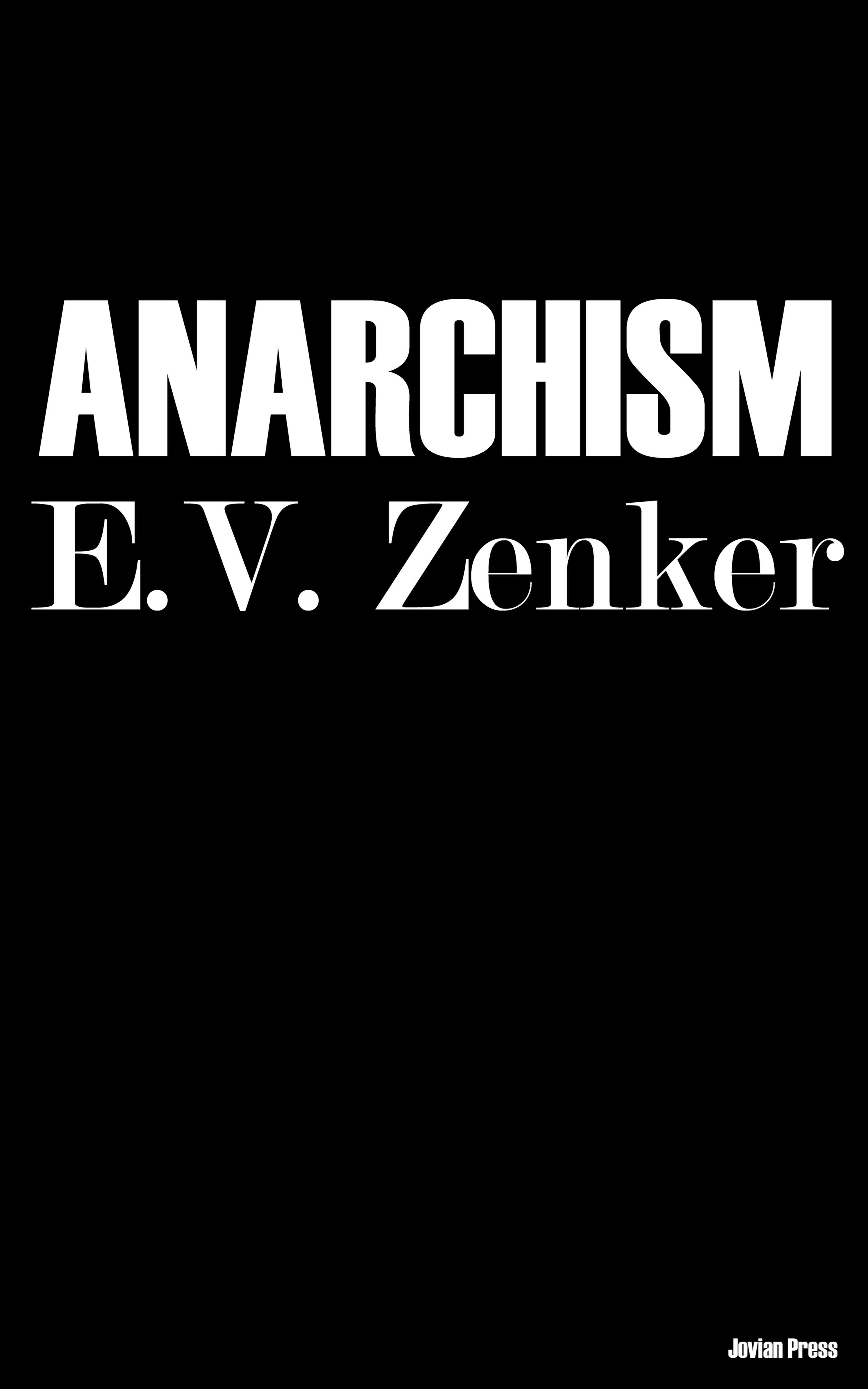 E. V. Zenker Anarchism a v e аптека официальный