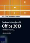 Das Franzis Handbuch für Office 2013