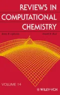 Reviews in Computational Chemistry - Kenny Lipkowitz B.
