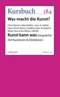 Kunst kann was - Hans Ulrich Obrist