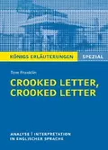 Crooked Letter, Crooked Letter von Tom Franklin. Königs Erläuterungen Spezial. - Tom  Franklin