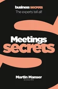 Meetings - Martin  Manser