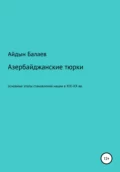 Азербайджанские тюрки. Основные этапы становления нации в XIX-XX веках - Айдын Балаев