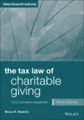 The Tax Law of Charitable Giving - Bruce R. Hopkins