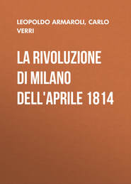 La rivoluzione di Milano dell\'Aprile 1814
