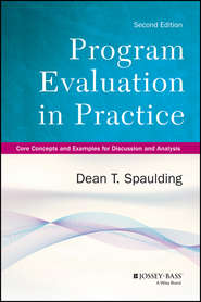 Program Evaluation in Practice. Core Concepts and Examples for Discussion and Analysis