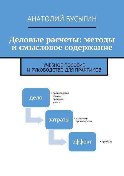 Анатолий Бусыгин — Деловые расчеты: методы и смысловое содержание