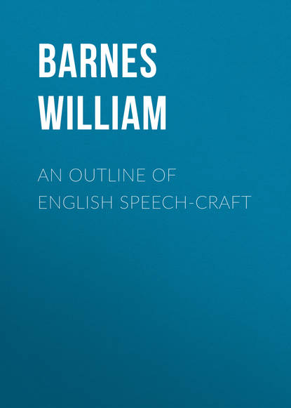 An Outline of English Speech-craft