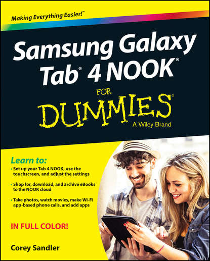 Corey  Sandler - Samsung Galaxy Tab 4 NOOK For Dummies