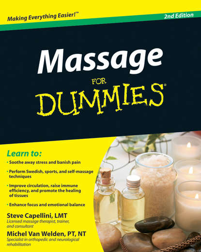 Massage For Dummies - Steve  Capellini