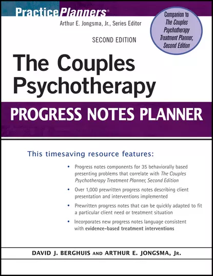 Обложка книги The Couples Psychotherapy Progress Notes Planner, Berghuis David J.