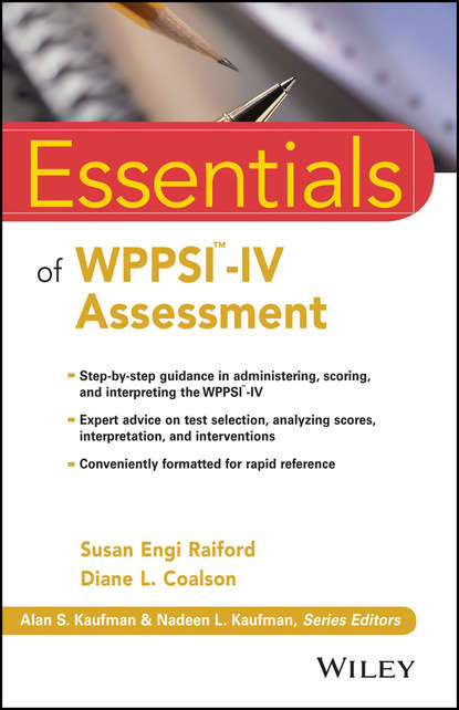 Raiford Susan Engi - Essentials of WPPSI-IV Assessment