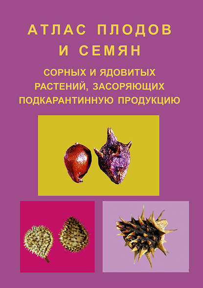 Елена Волкова — Атлас плодов и семян сорных и ядовитых растений, засоряющих подкарантинную продукцию