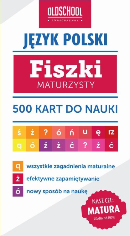 

Język polski. Fiszki maturzysty