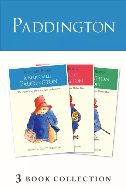 Обложка книги Paddington Novels 1-3, Michael  Bond