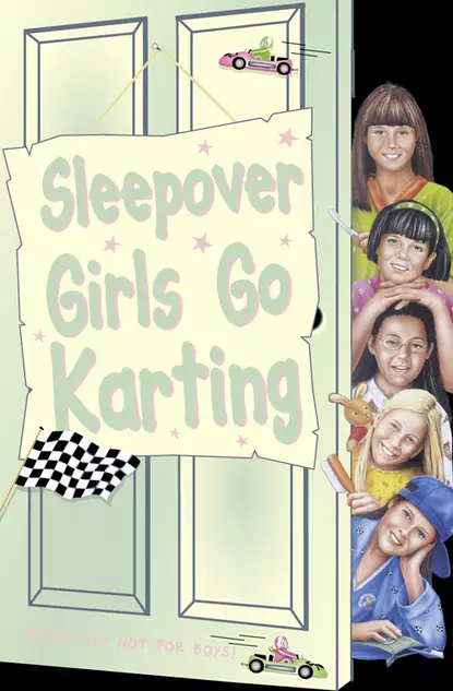 Обложка книги Sleepover Girls Go Karting, Нариндер Дхами