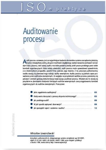 

Auditowanie procesu