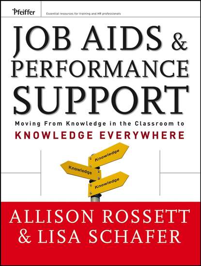 Allison  Rossett - Job Aids and Performance Support