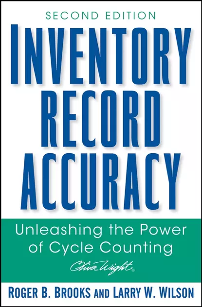 Обложка книги Inventory Record Accuracy, Larry Wilson W.