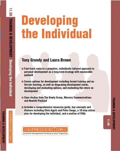 Tony  Grundy - Developing the Individual