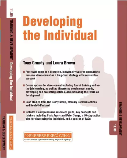 Обложка книги Developing the Individual, Tony  Grundy