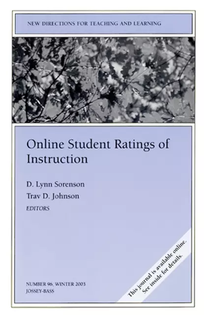 Обложка книги Online Student Ratings of Instruction, D. Sorenson Lynn