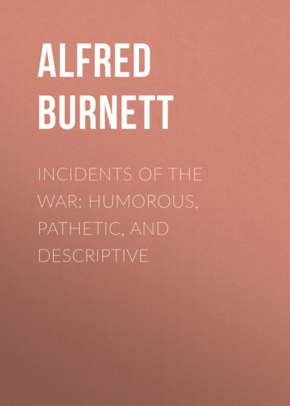 Alfred Burnett - Incidents of the War: Humorous, Pathetic, and Descriptive