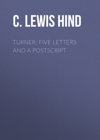 

Turner: Five letters and a postscript