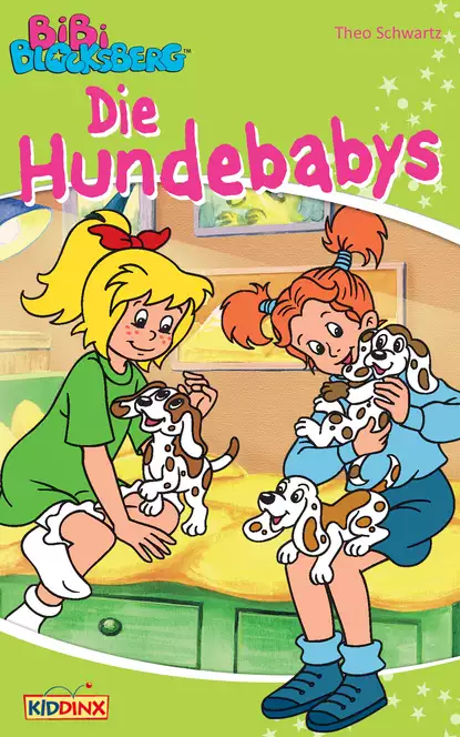 Обложка книги Bibi Blocksberg - Die Hundebabys, Theo Schwartz