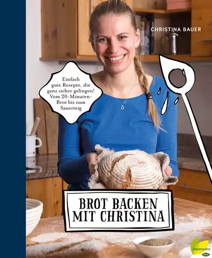 Обложка книги Brot backen mit Christina, Christina  Bauer