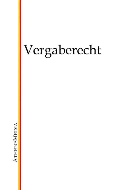 Vergaberecht (Группа авторов). 