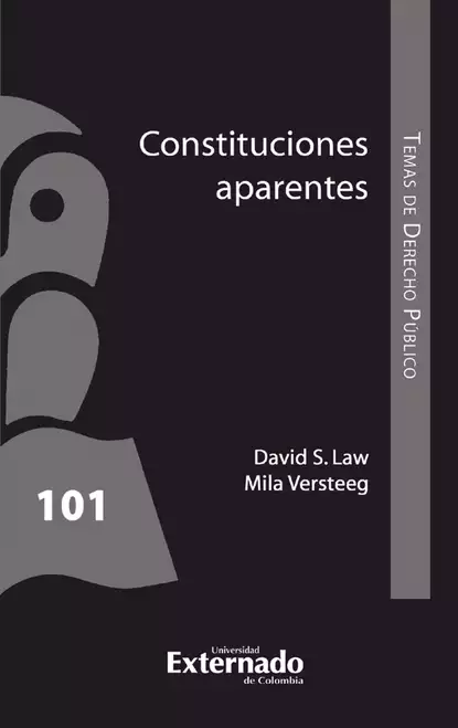 Обложка книги Constituciones aparentes, David S. Law