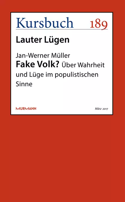 Обложка книги Fake Volk?, Jan-Werner Muller