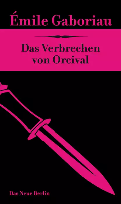 Обложка книги Das Verbrechen von Orcival, Emile Gaboriau