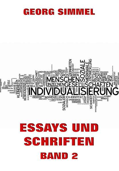 Simmel Georg - Essays und Schriften, Band 2