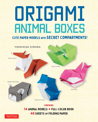 Kimura Yoshihisa — Origami Animal Boxes Kit