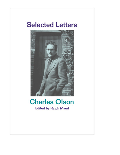 

Selected Letters