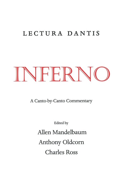 

Lectura Dantis, Inferno