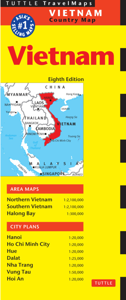 Группа авторов - Vietnam Travel Map Eighth Edition