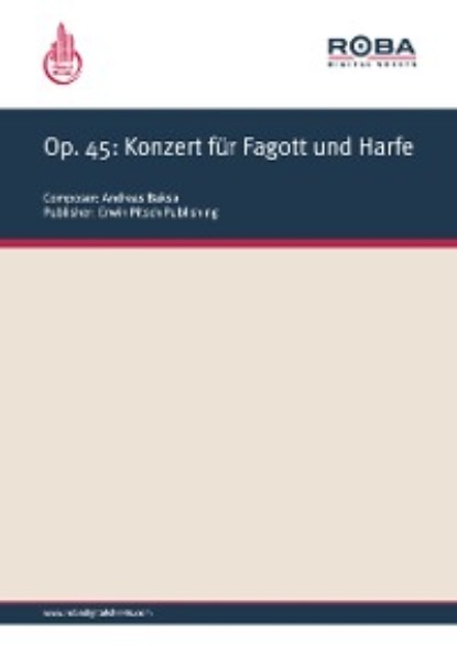 Op. 45: Konzert f?r Fagott und Harfe