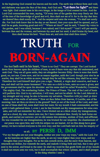 Perse D. Imm - Truth for Born-Again