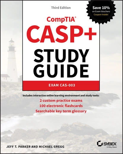 Обложка книги CASP+ CompTIA Advanced Security Practitioner Study Guide, Jeff T. Parker