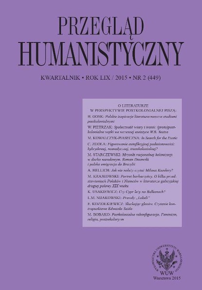 

Przegląd Humanistyczny 2015/2 (449)